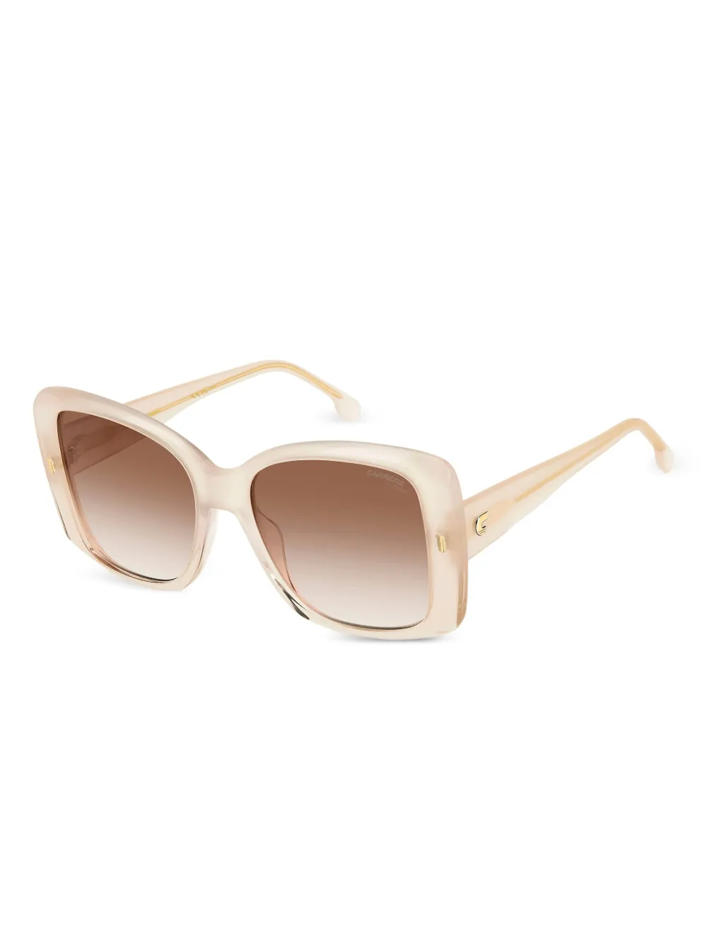Carrera Zonnebril met vierkant montuur - Beige