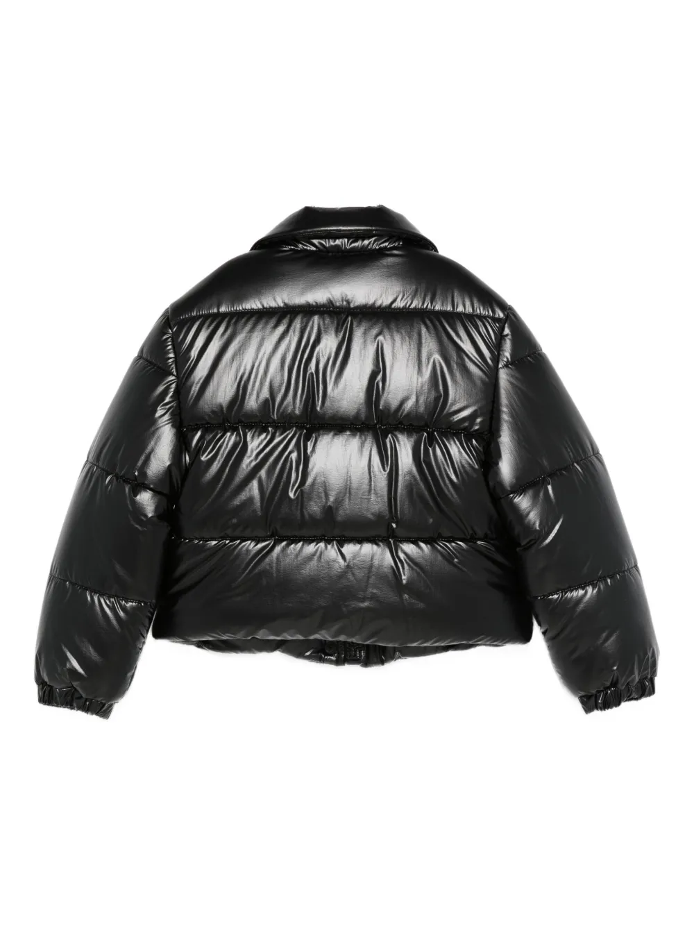 Fay Zip-up Padded Jacket In Black