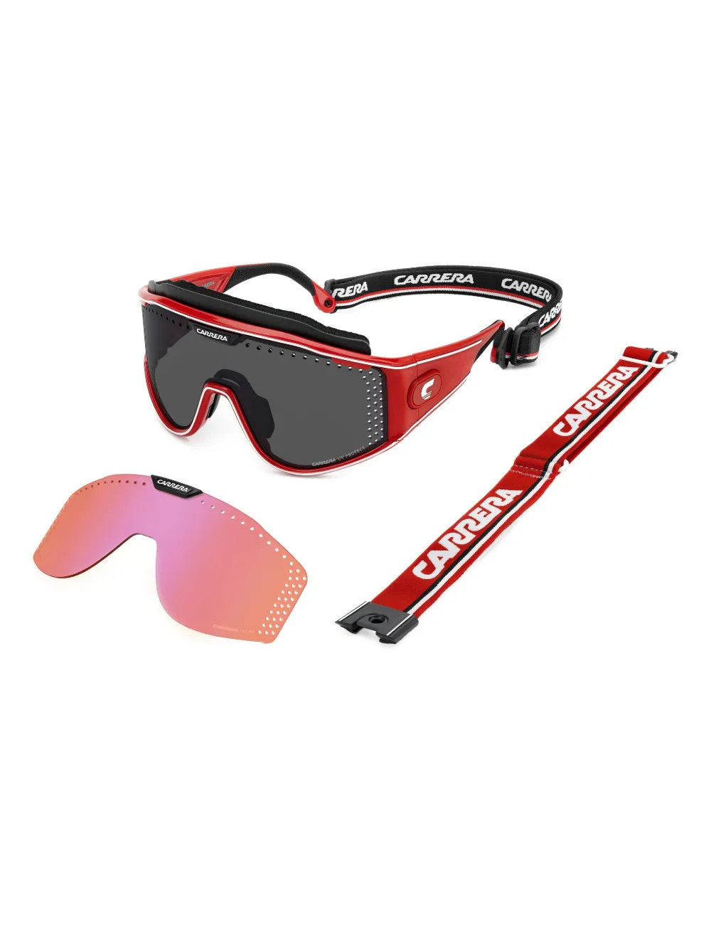 Carrera perforated strap sunglasses | Image 2