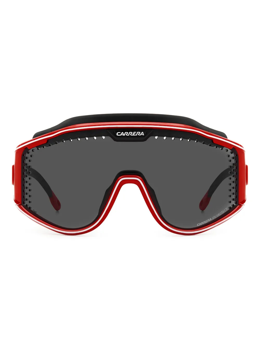 Carrera perforated strap sunglasses | Red | Image 1