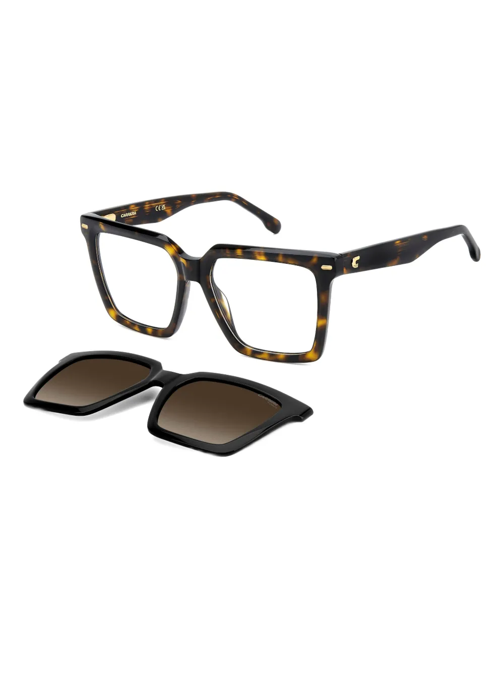Carrera Square Glasses In Brown