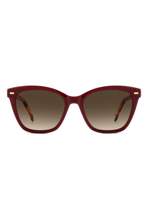 Carolina Herrera clip tortoiseshell glasses
