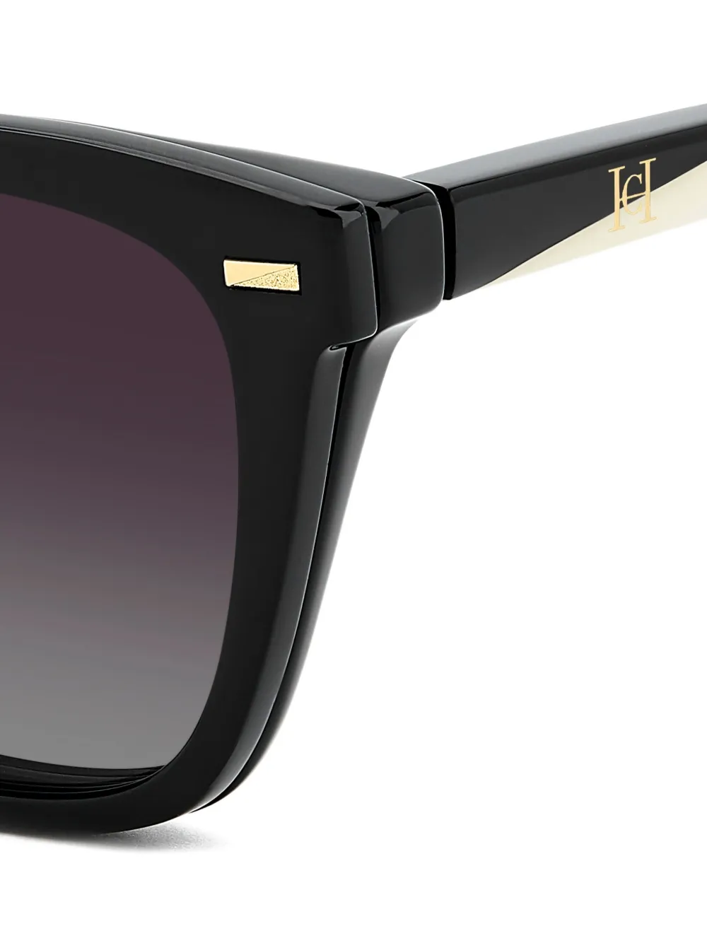 Carolina Herrera Square-frame Glasses In Brown