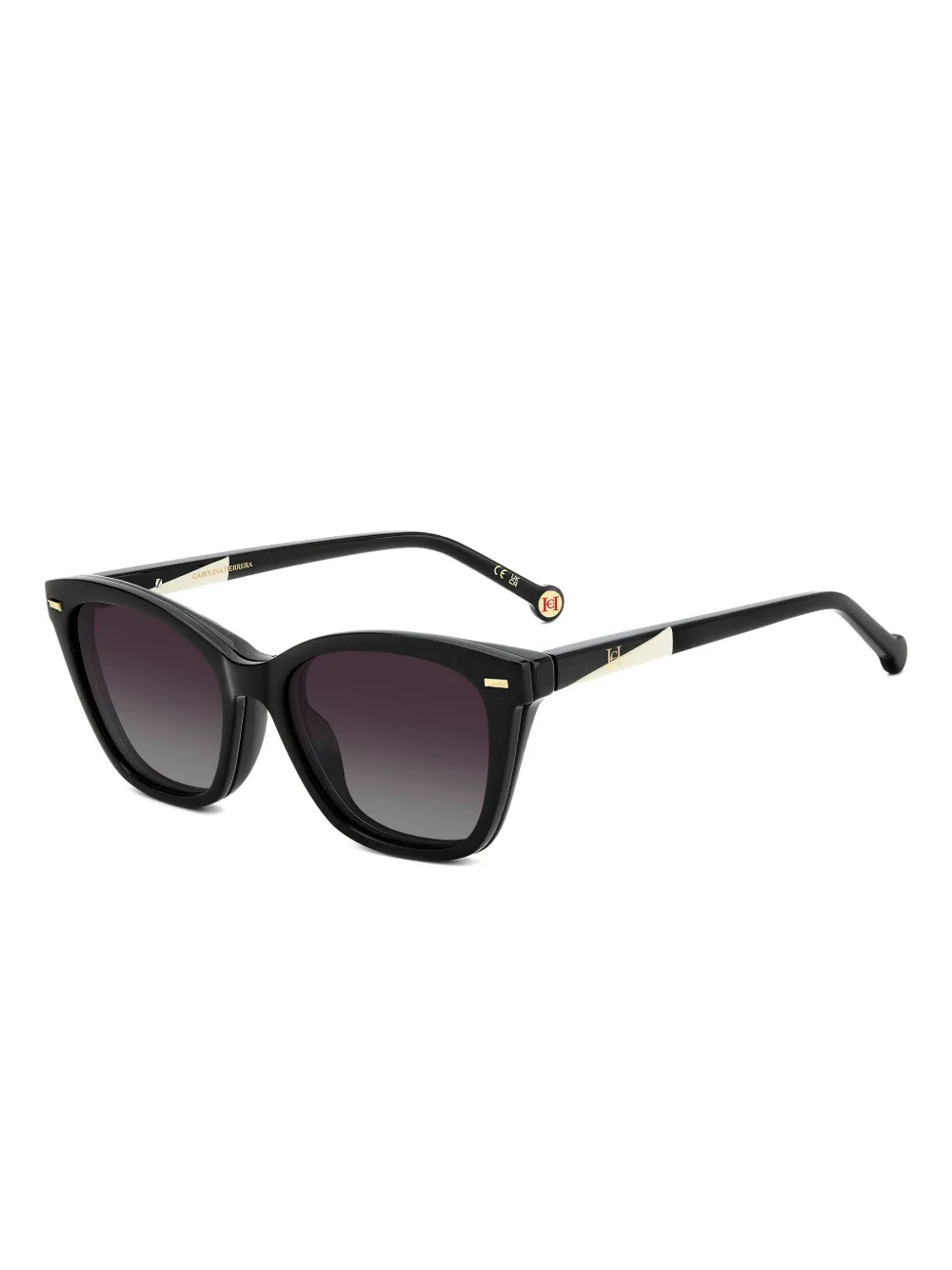 Carolina Herrera Square-frame Glasses In Brown
