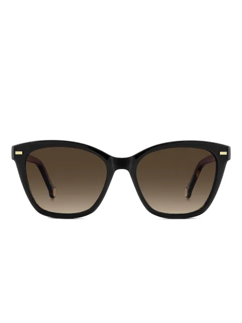 Carolina Herrera square tortoiseshell glasses