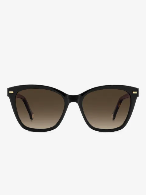 Carolina Herrera square tortoiseshell glasses