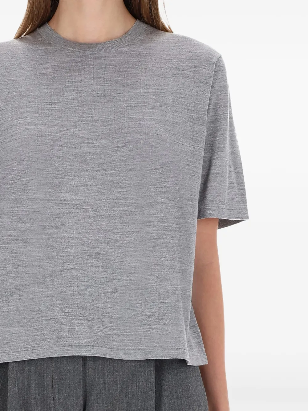  Theory Crew-neck T-shirt - Grey 