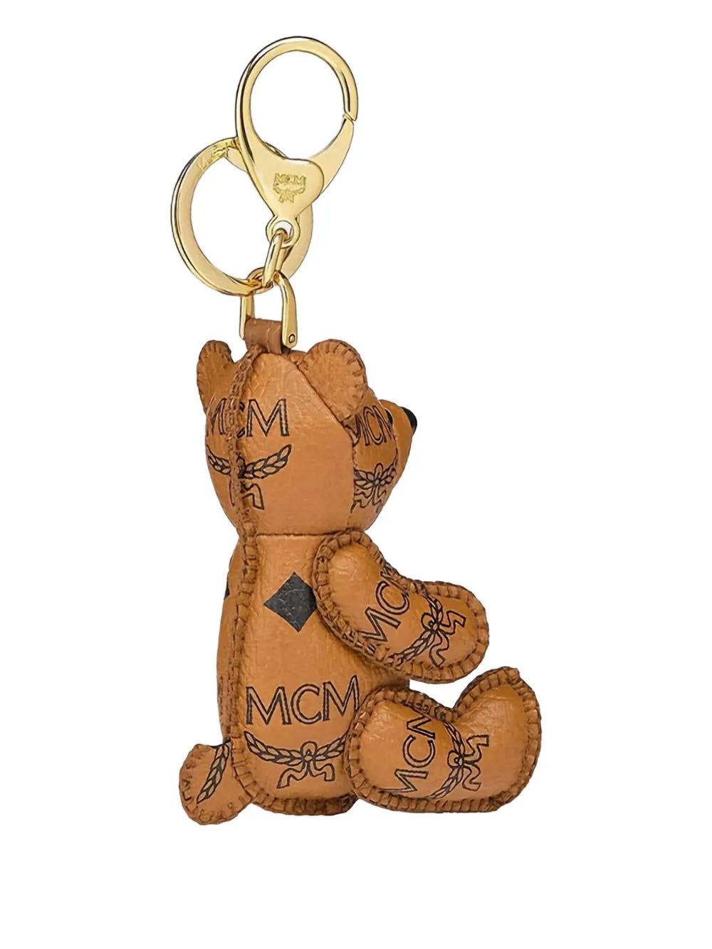 Mcm Park Bear Charm In Brown