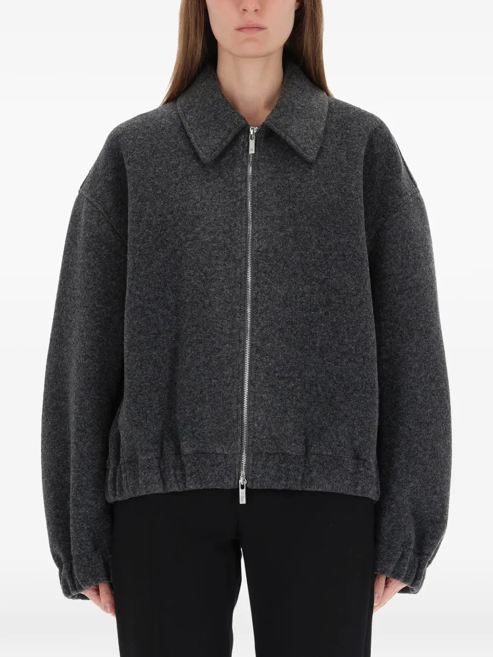 Helmut Lang zip collar jacket | 灰色 | Image 1