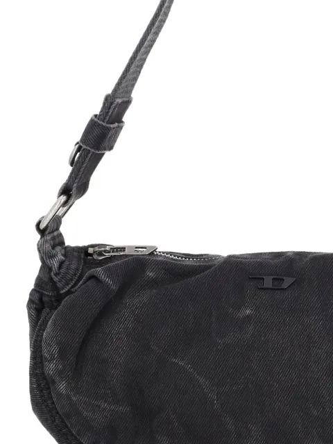 Diesel Rave embossed-logo shoulder bag