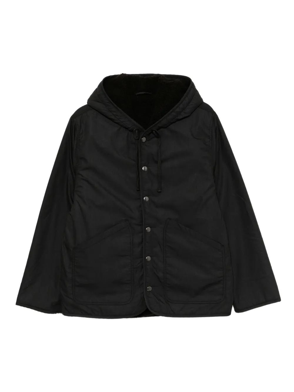 Universal Works chamarra reversible con capucha | negro | Image 1