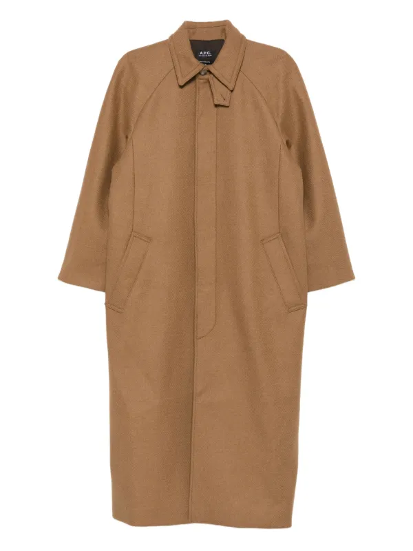 A.P.C. Pocket コート | ブラウン | FARFETCH JP