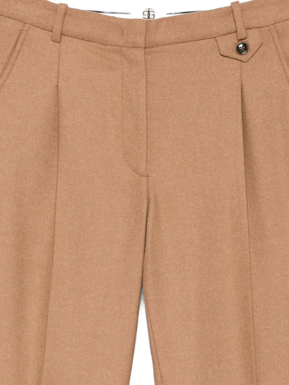 The Garment Mitch Trousers In Brown