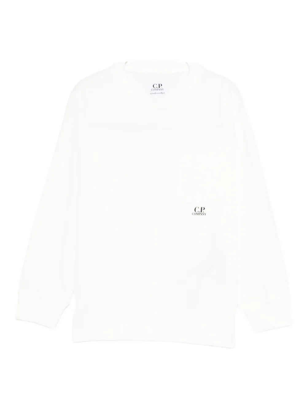C.p. Company Logo-print T-shirt In White