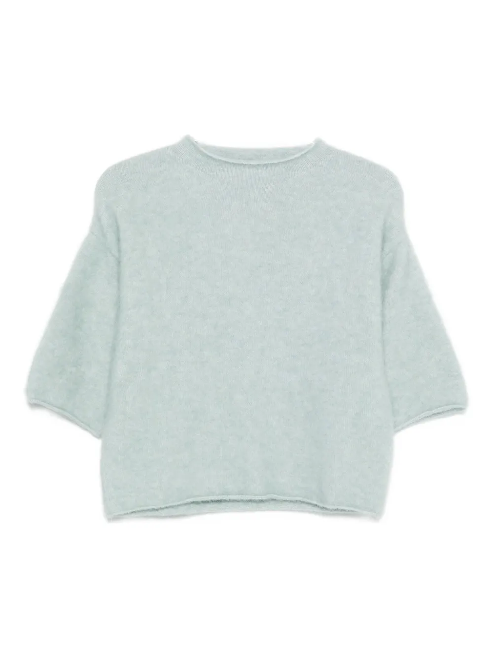 Tela Textured Sweater In Blue