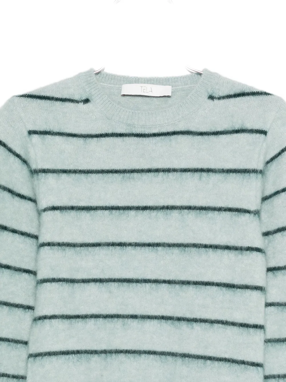 Tela Striped Sweater In Blue