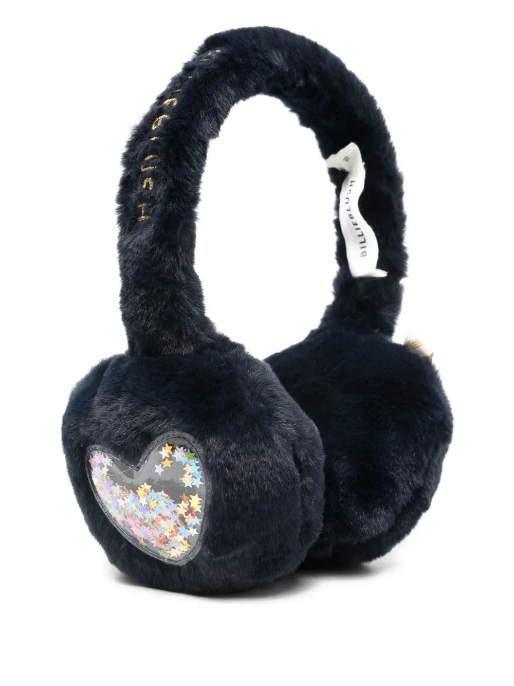 Billieblush logo-embroidered earmuffs | Blue | Image 1