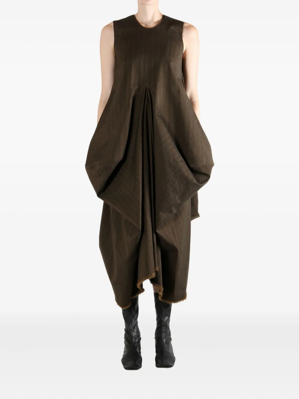 Uma Wang Anthea dress - Bruin