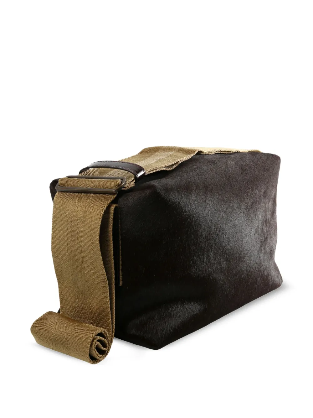 Uma Wang small leather shoulder bag - Bruin