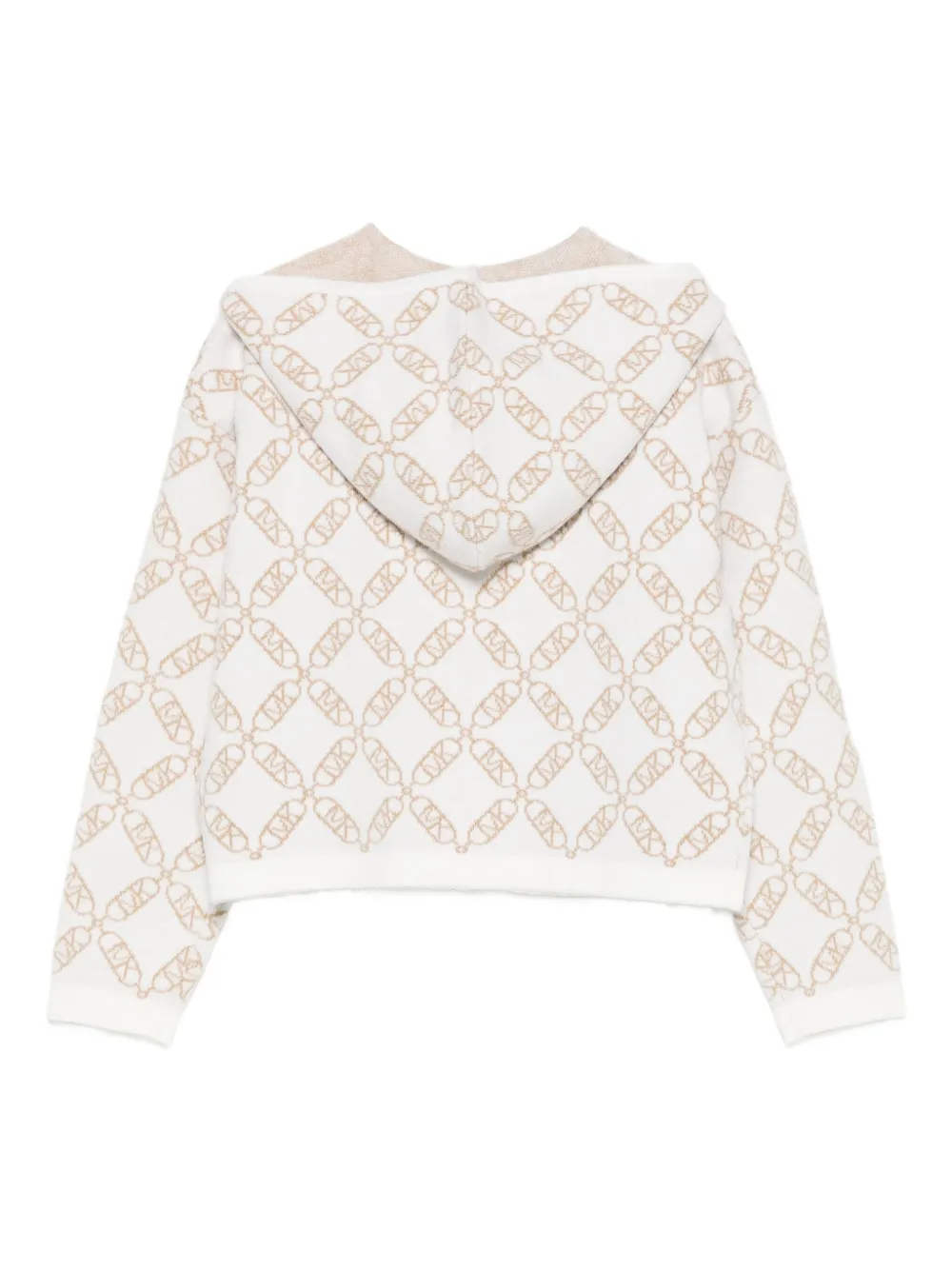 Michael Kors Kids zip-up patterned hoodie | Girls Hoodies & Sweatshirts | Image 2