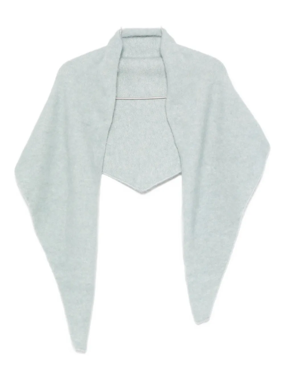 Tela Triangular-design Scarf In Blue
