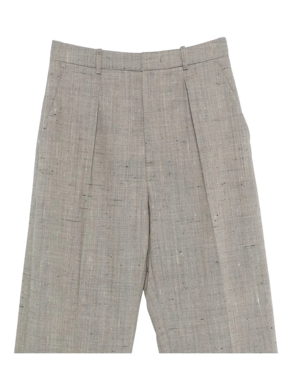 Tela Pleated Trousers In Gray