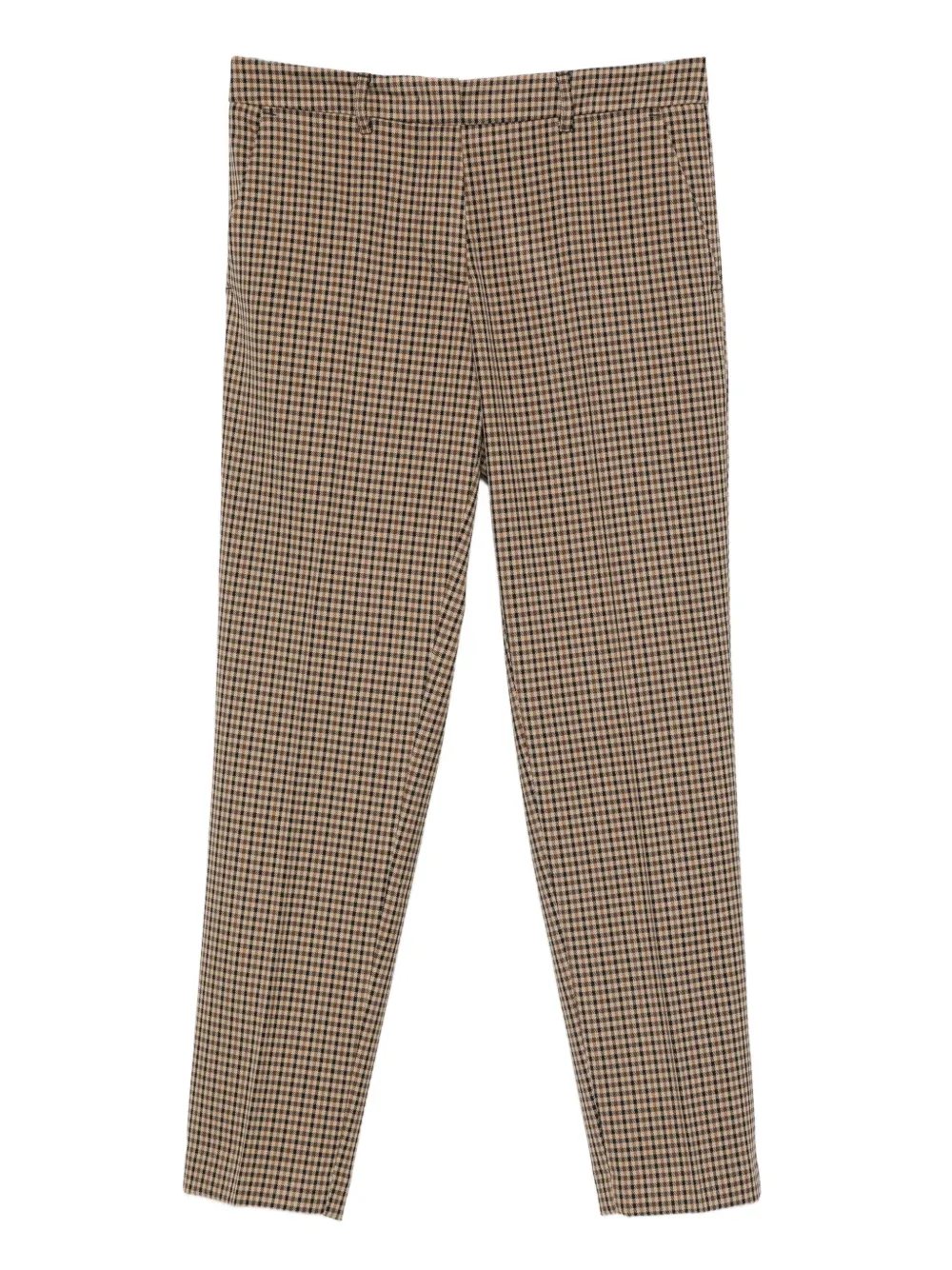 Cenere GB checked trousers | Brown | Image 1