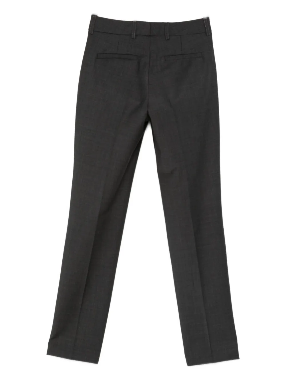 Cenere GB pressed-crease trousers - Grijs