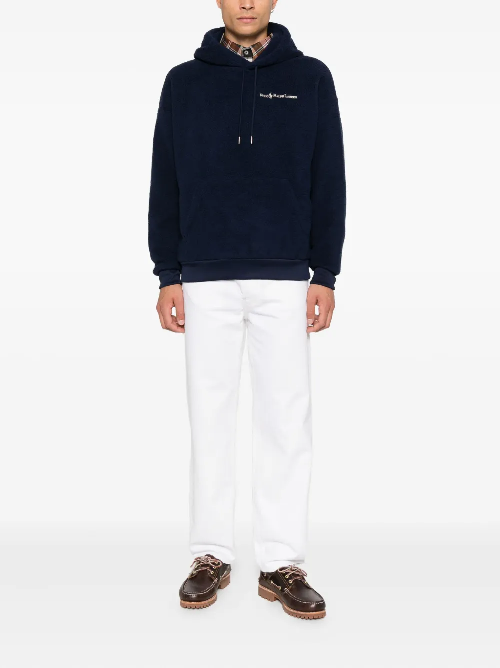 Polo Ralph Lauren Hoodie met logodetail Blauw