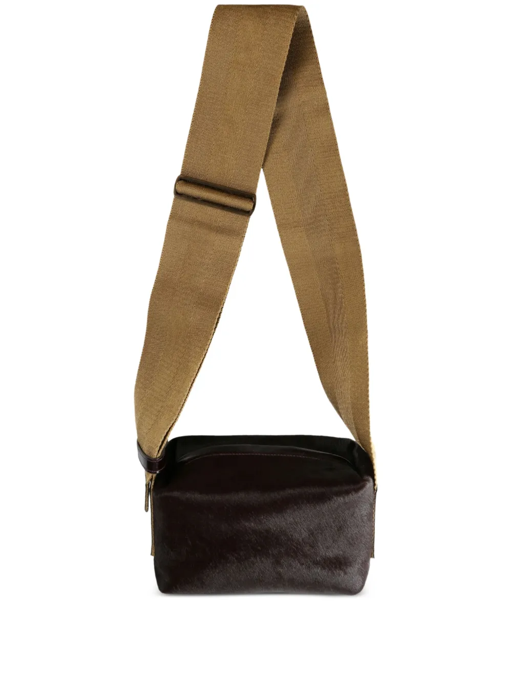 Uma Wang medium leather shoulder bag | Brown | Image 1