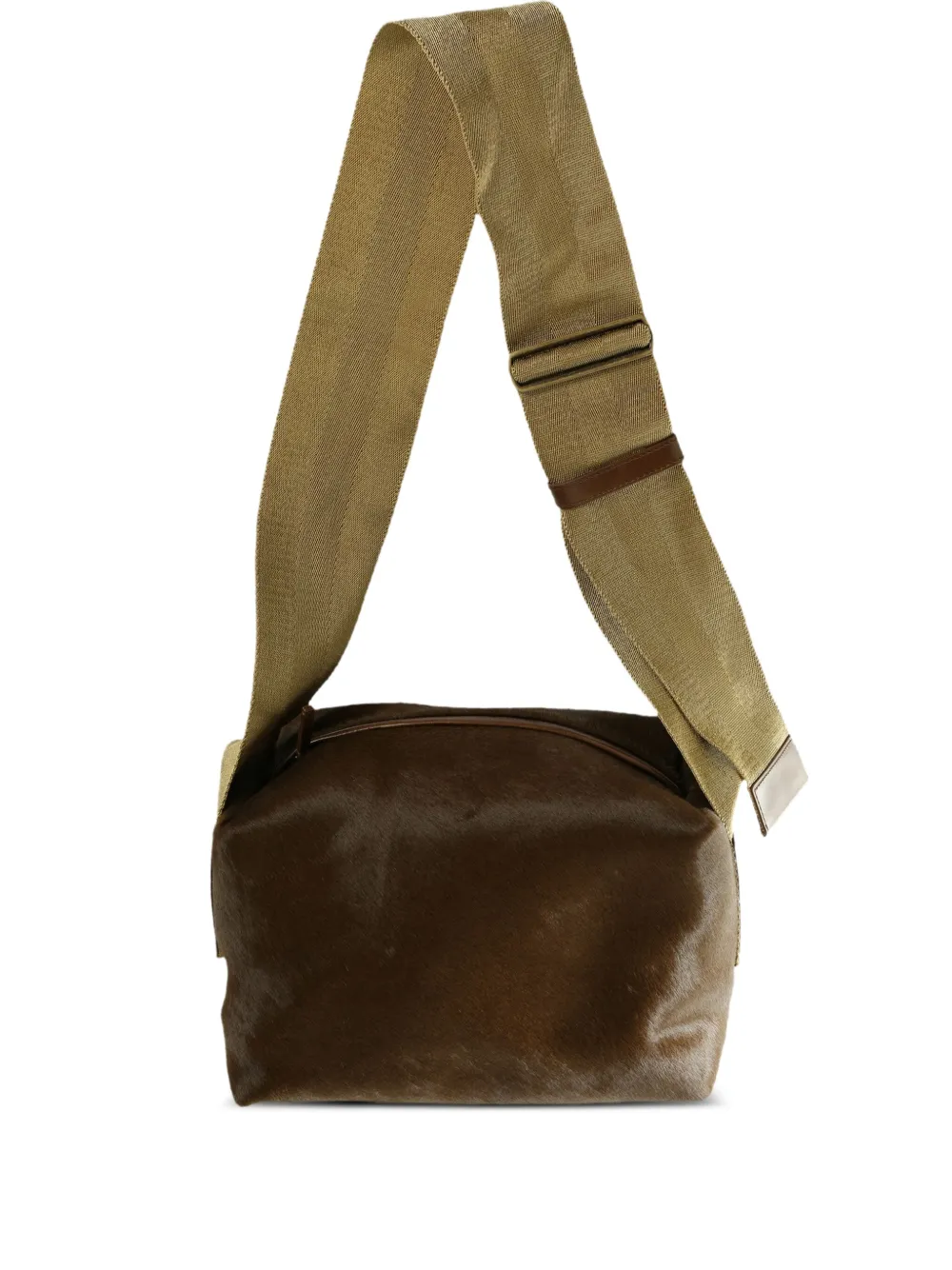 Uma Wang medium leather shoulder bag | Brown | Image 1