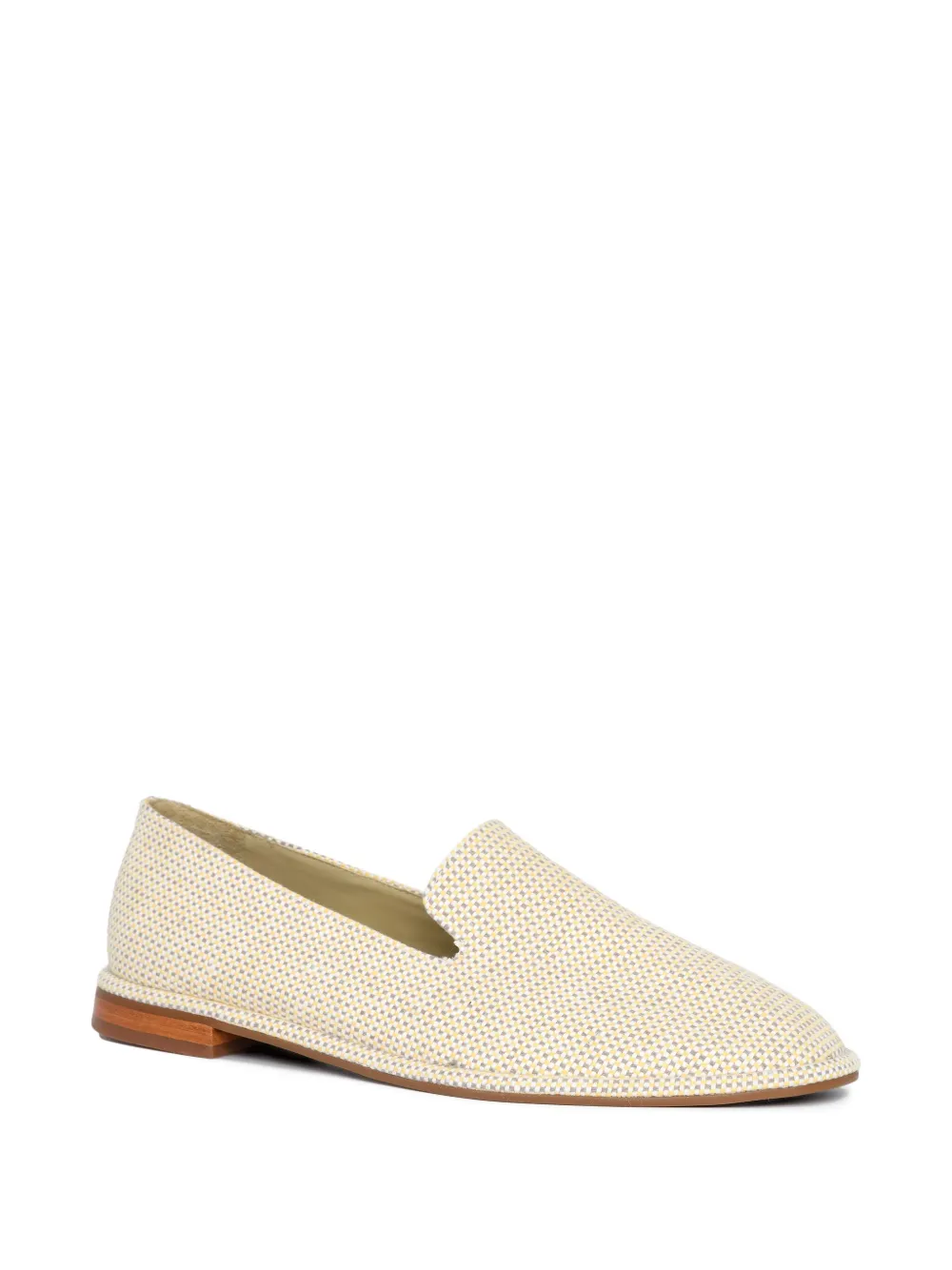 Sarah Chofakian Brunch woven loafer - Beige