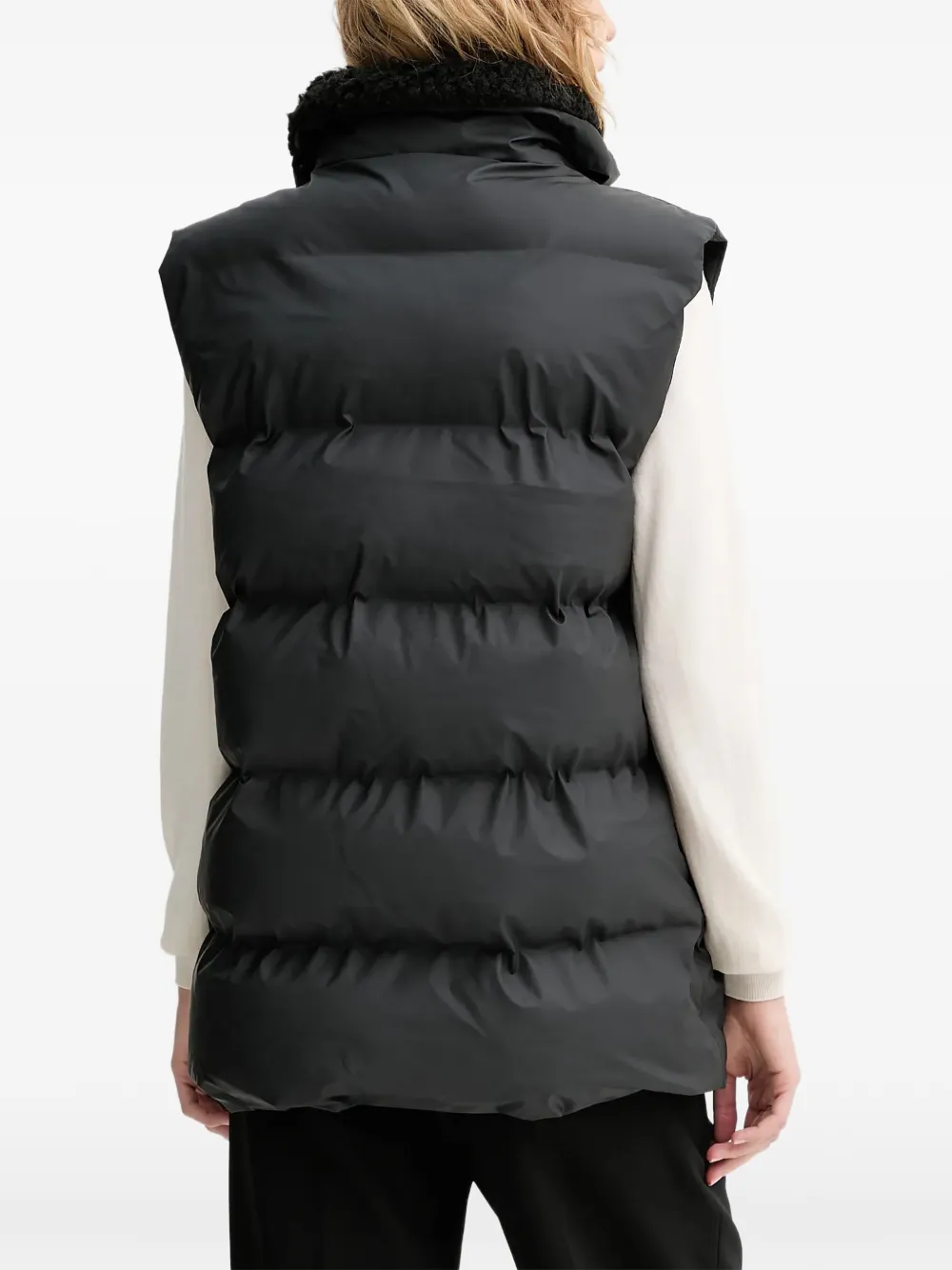  Rains Padded Gilet - Black 