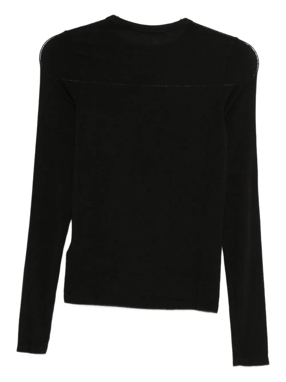 Tela Crew-neck T-shirt In Black