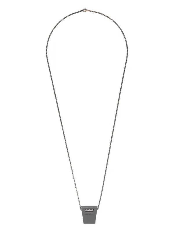 Rick Owens ペンダント ネックレス | ブラウン | FARFETCH JP