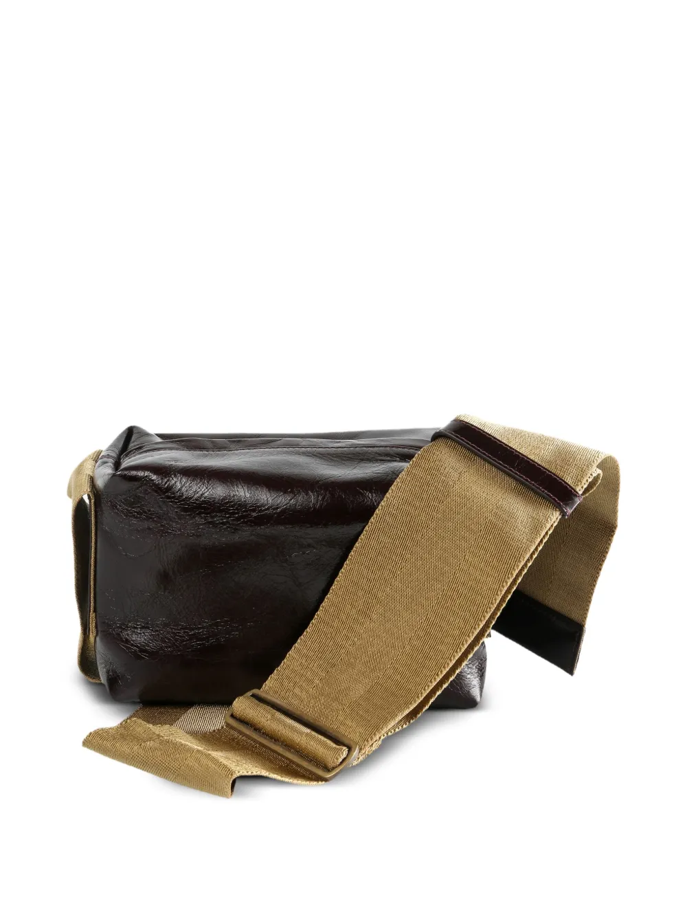 Uma Wang small leather shoulder bag - Bruin