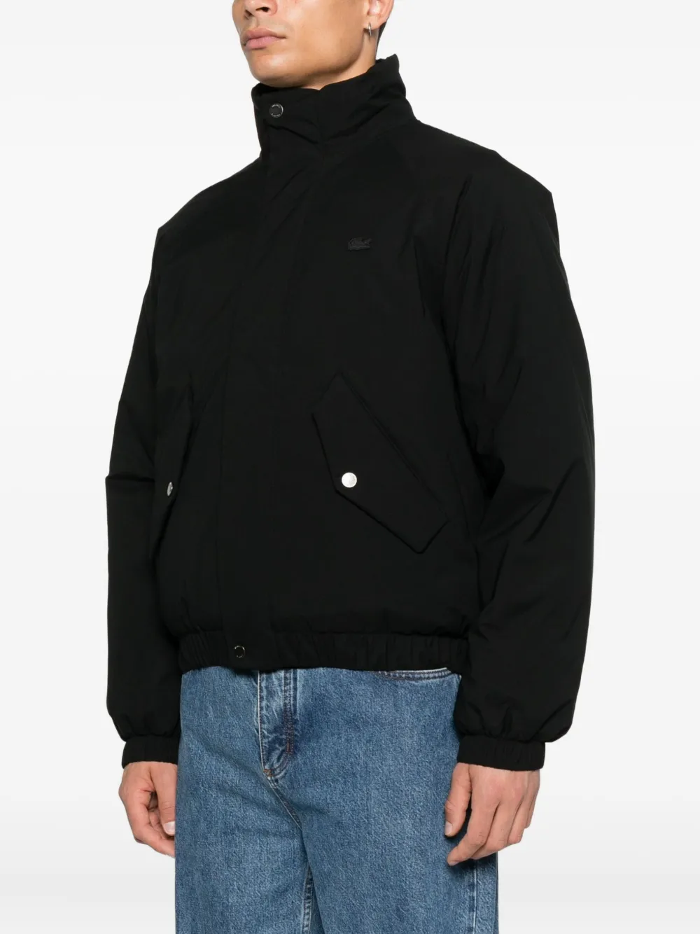 Lacoste Waterdicht donsjack Zwart