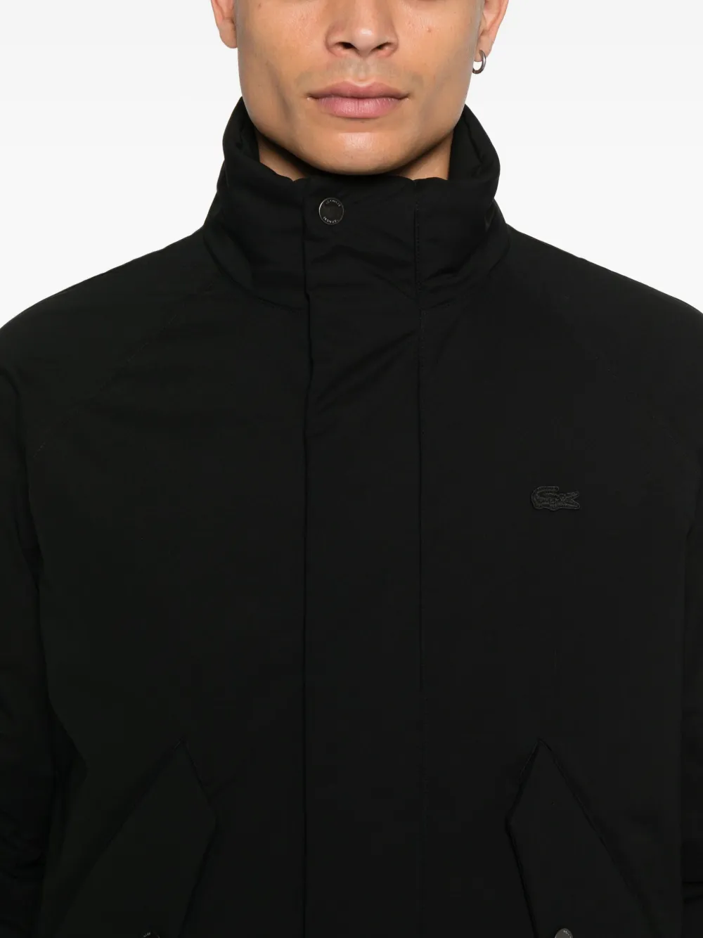 Lacoste Waterdicht donsjack Zwart