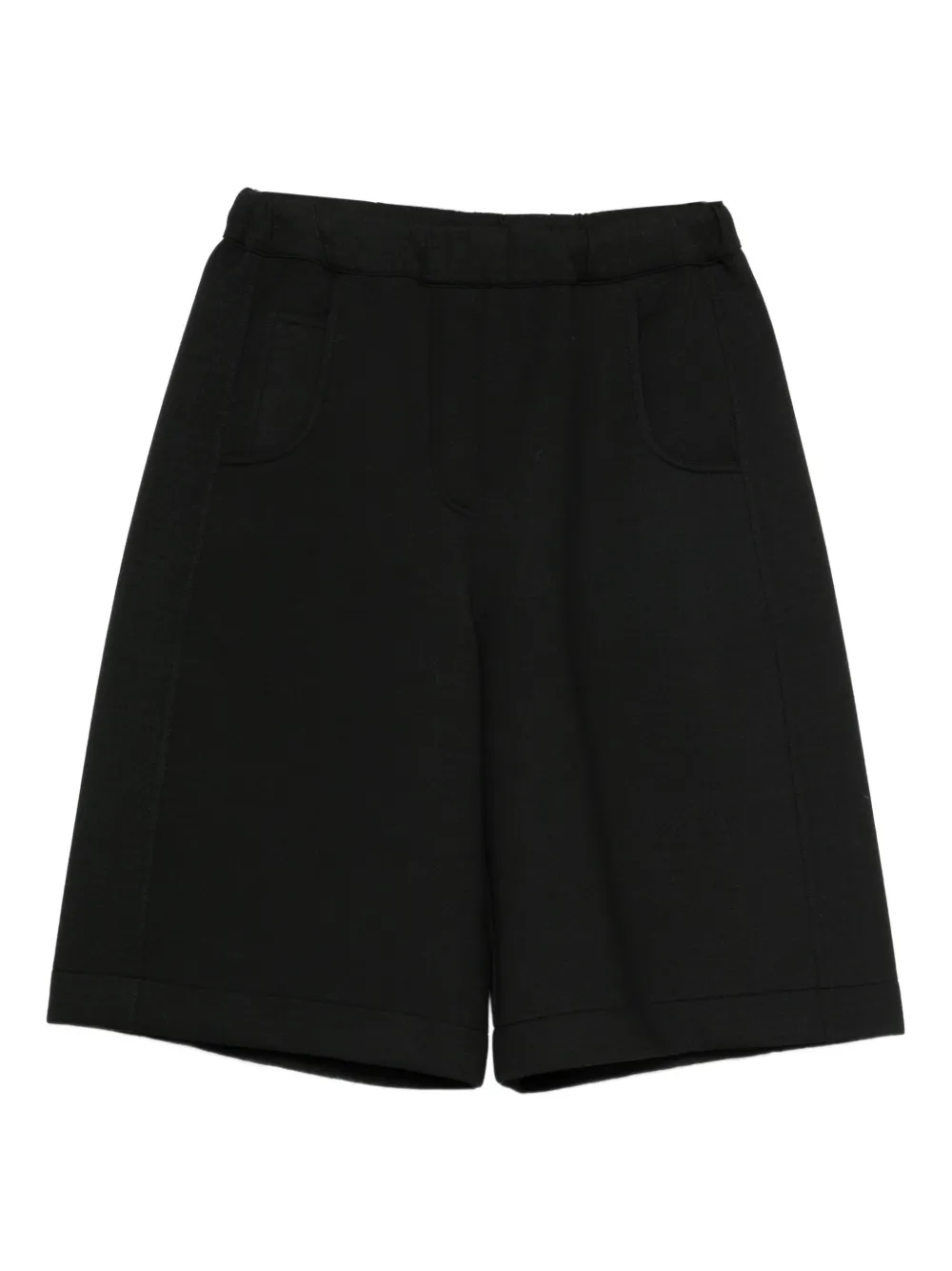 Tela jersey shorts - Nero
