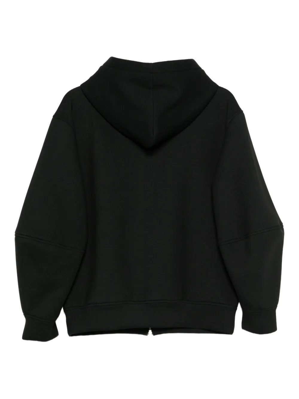 Tela Jersey hoodie met rits - Zwart