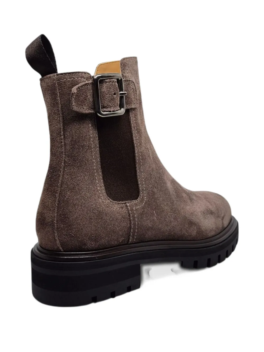 Henderson Baracco Laarzen met 40 mm gesp en chunky zool Bruin