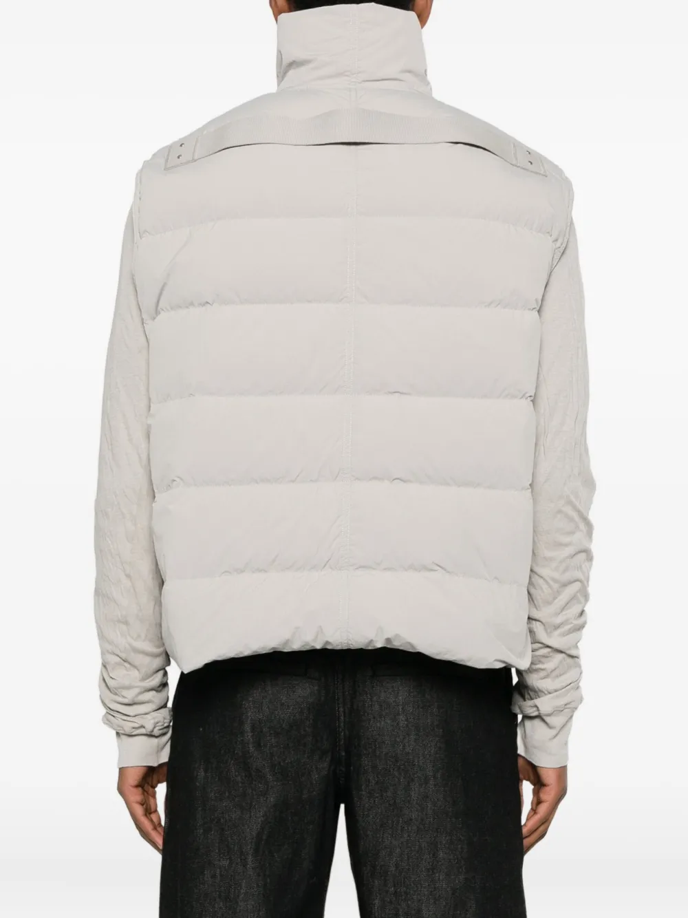 Rick Owens Gilet met ritssluiting Beige