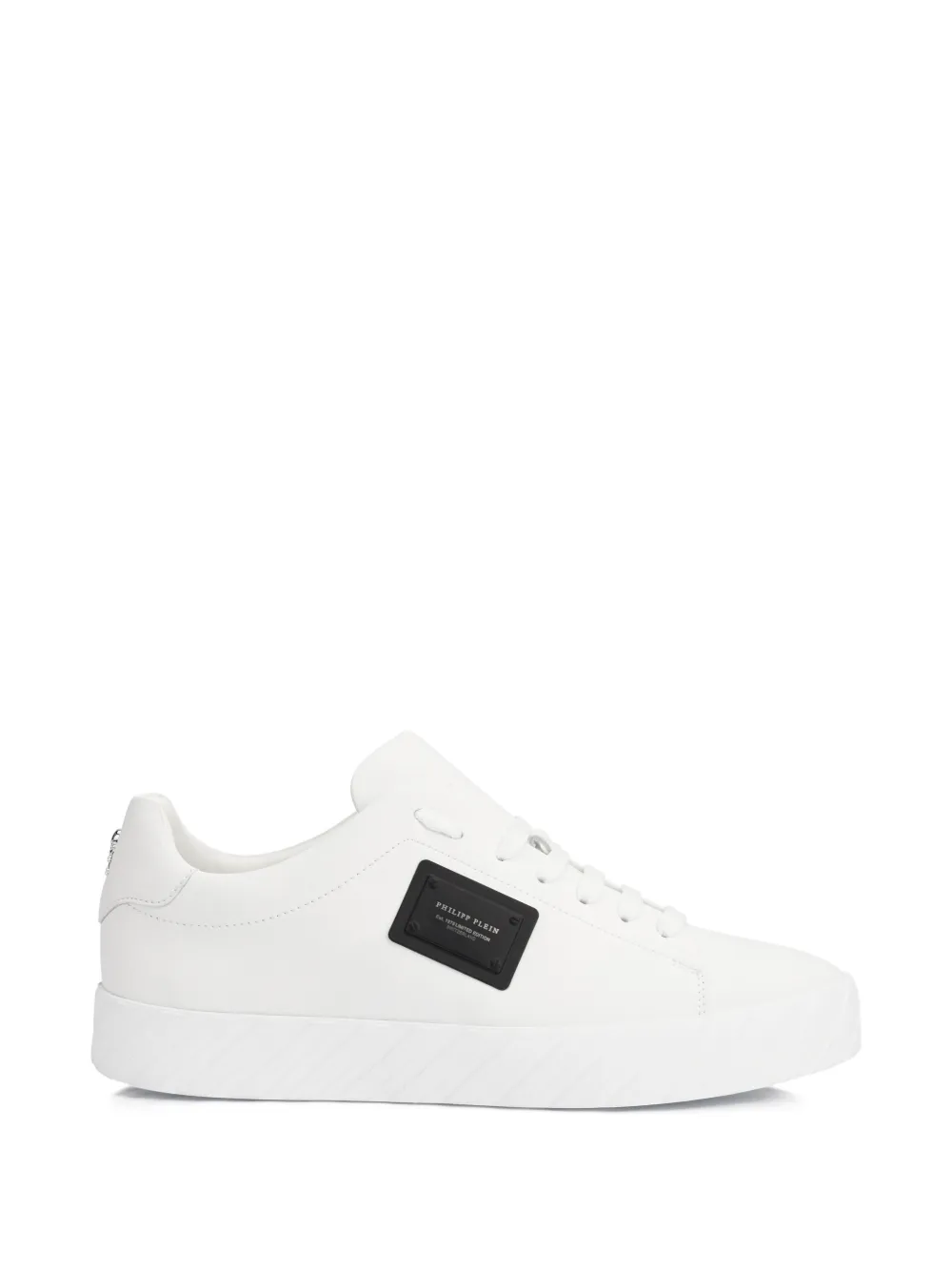 Philipp Plein Sneakers con applicazione - Bianco