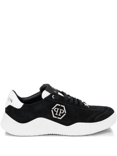 Philipp Plein hexagon suede runner trainers