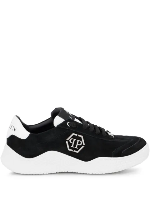 Philipp Plein zapatillas runner hexagon de ante