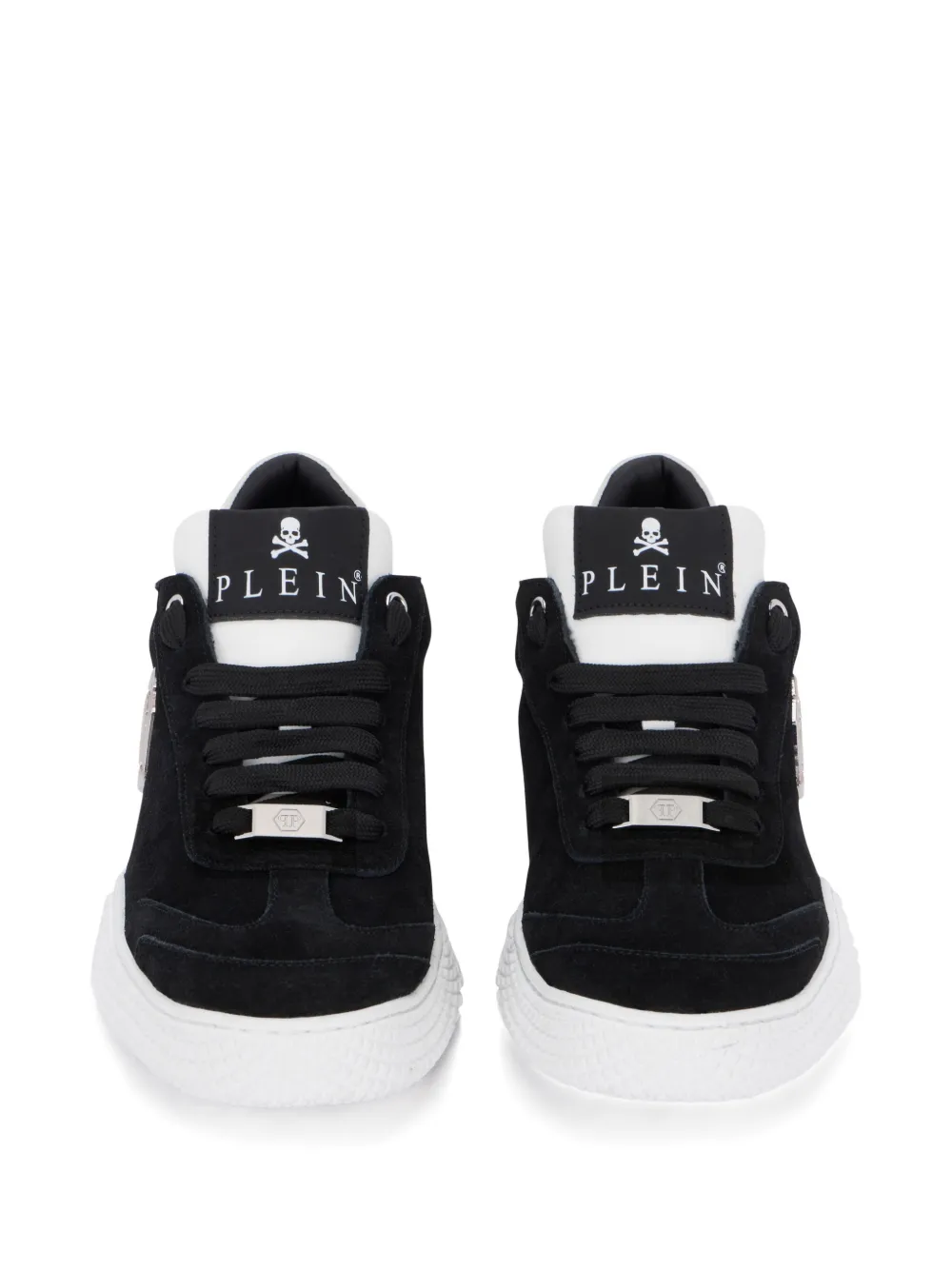  Philipp Plein Zapatillas Runner Hexagon De Ante - Negro 