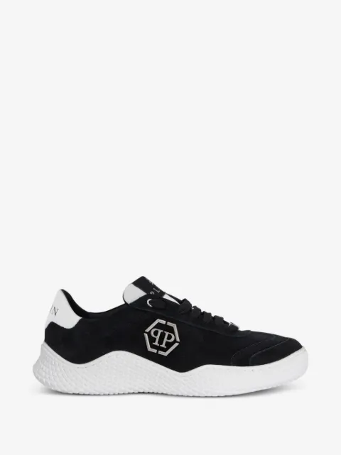 Philipp Plein baskets Hexagon en daim