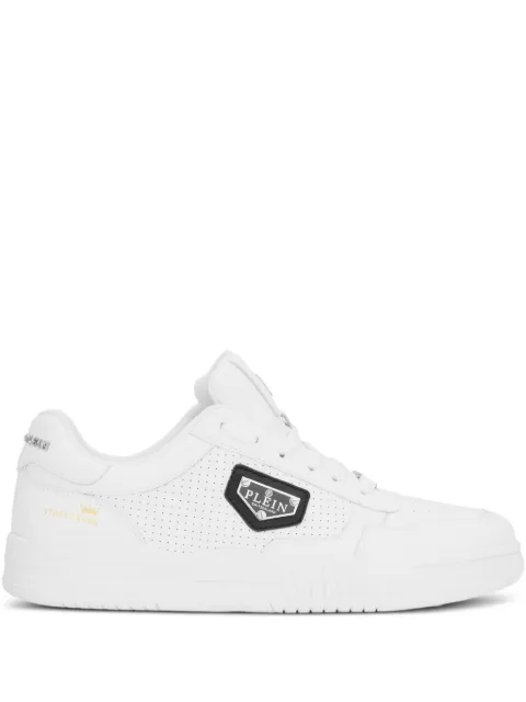 Philipp Plein perforated-detail low-top sneakers