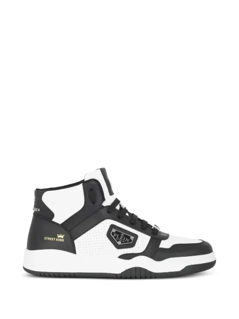 Philipp Plein perforated logo-detail sneakers 