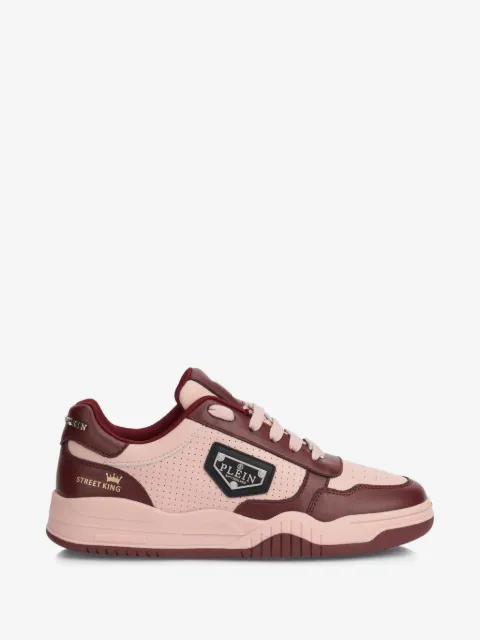 Philipp Plein Street King perforated leather sneakers